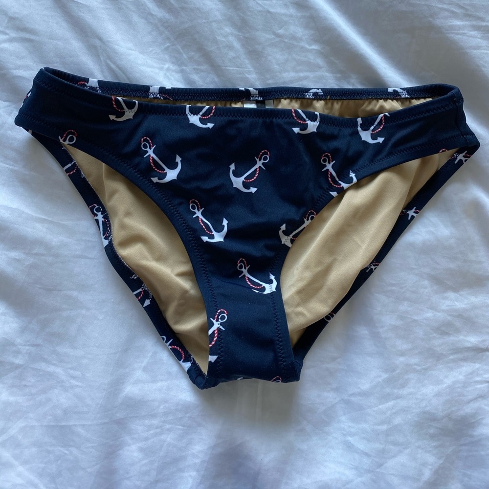J. Crew swim bottom - nautical pattern - size S
